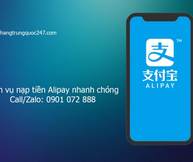 nạp tiền alipay