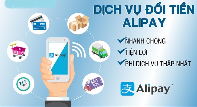 dịch vụ nạp tiền alipay