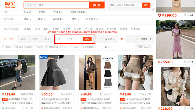 nhập hàng taobao giá rẻ